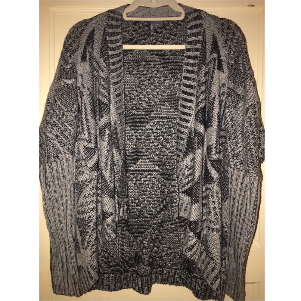 Urban Outfitters Grey & Black Cardigan